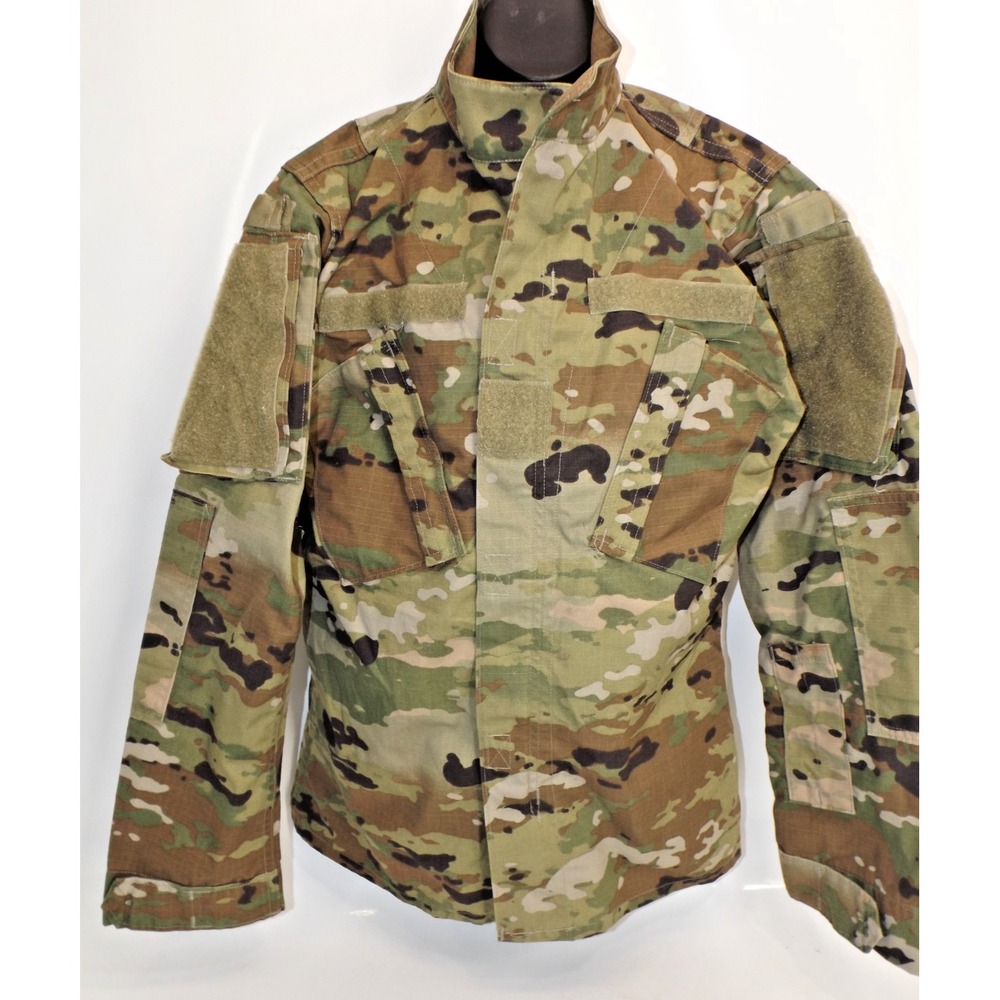 US Army Combat Uniform MultiCam Treated Ripstop Coat - FEMALE 33-Long